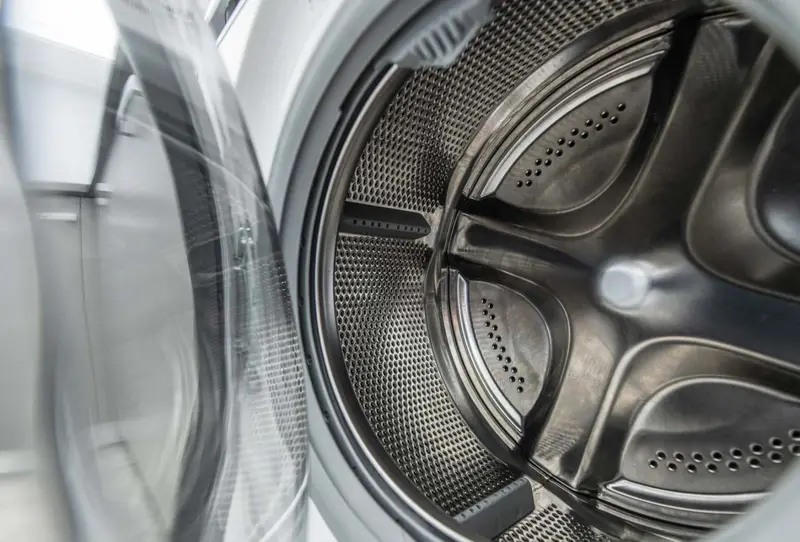 Clean washing machine drum for holiday rental linen Hereford